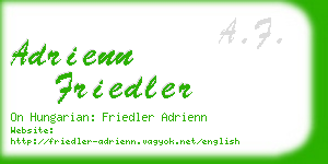 adrienn friedler business card
